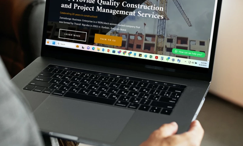 VMAQ Web Design - Zamadunga' S Website Design