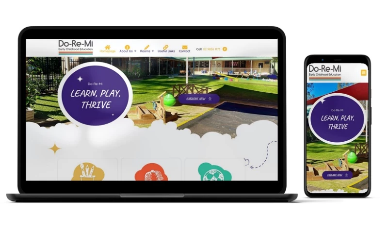 Optimal Web Design - Do Re Mi Childcare