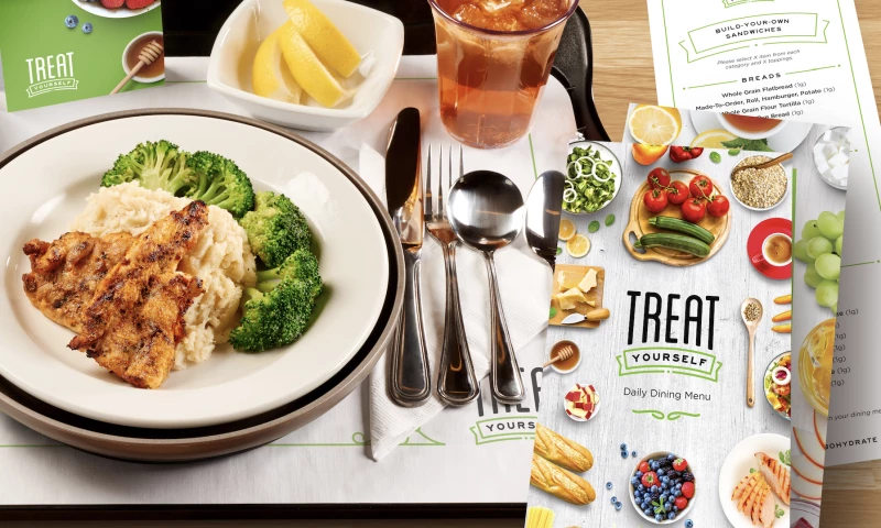 Aramark Menus and Branding