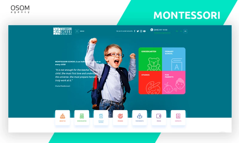 OSOM Agency - Montessori School