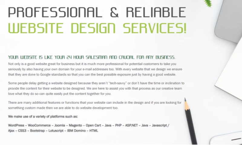Graphic & Website Design