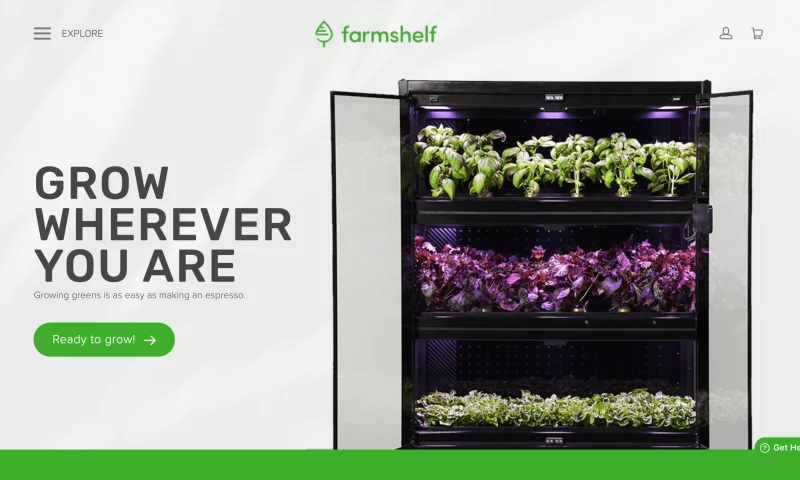 Lantern Sol - Farmshelf custom shopify website and onboarding app