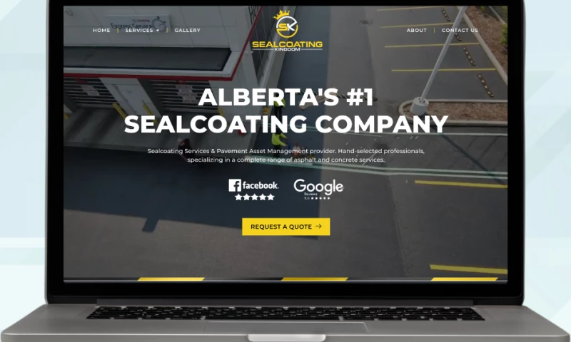 Sealcoating Kingdom (Web Design, Development, SEO)