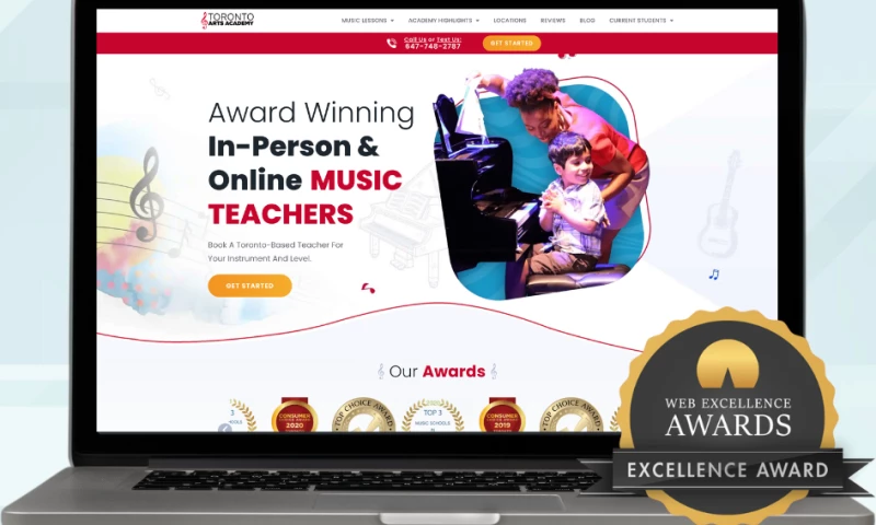 Toronto Arts Academy (Web Design, Web Development)