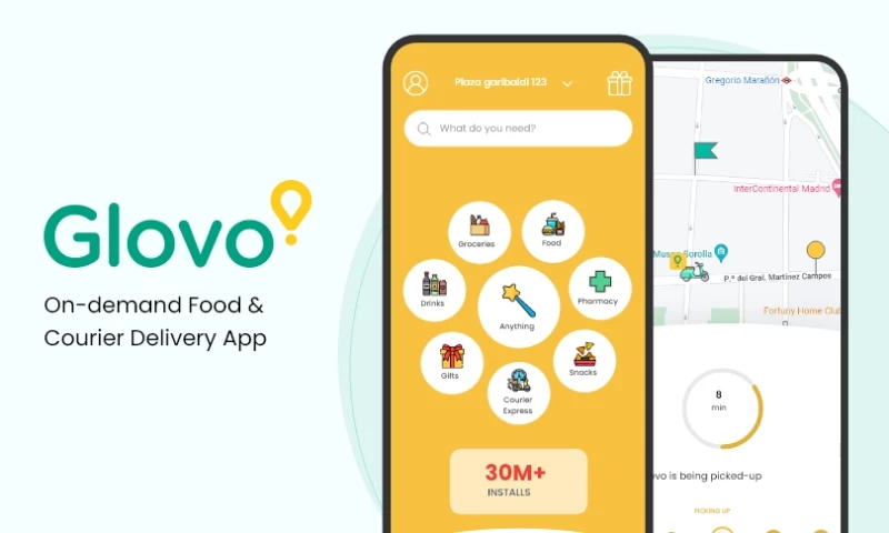Glovo - On-demand Food & Courier Delivery App