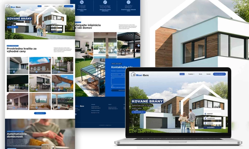 Idea Marketing Agency | Custom Web Design & Web Development - Mont Gate: Web Design