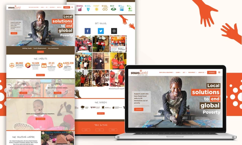 Idea Marketing Agency | Custom Web Design & Web Development - Sawa World: Web Design