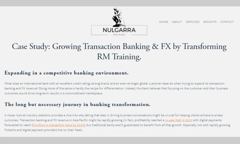 Nulgarra Training blog copywriting