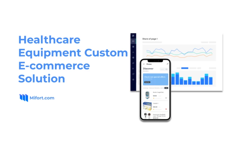Custom Healthcare Equipment E-commerce Solution