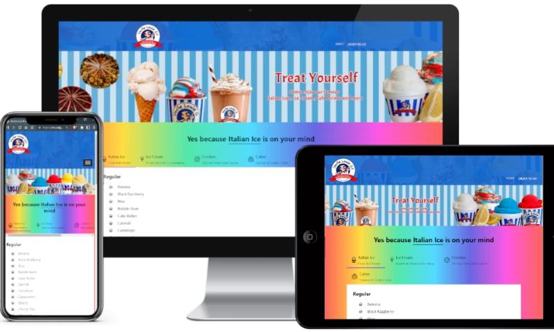 76 Design Solutions - Uncle Louie G's Ice Cream Shop