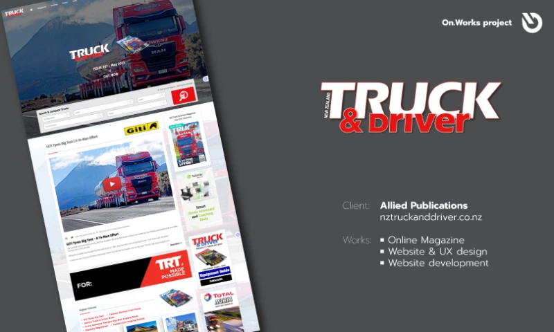 NZ Truck & Driver Magazine