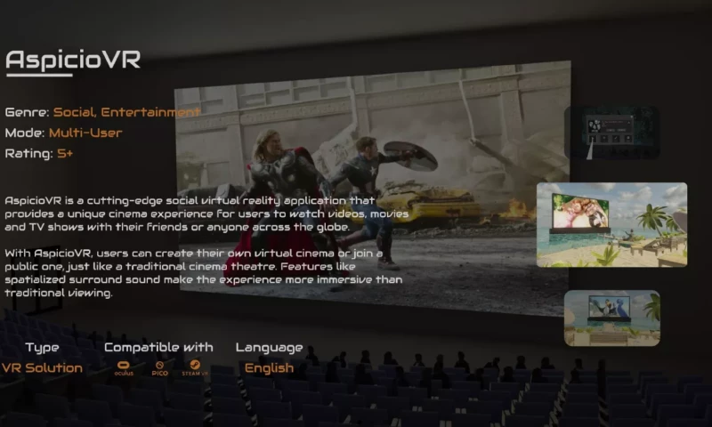 Chimpare Designs - Aspicio VR