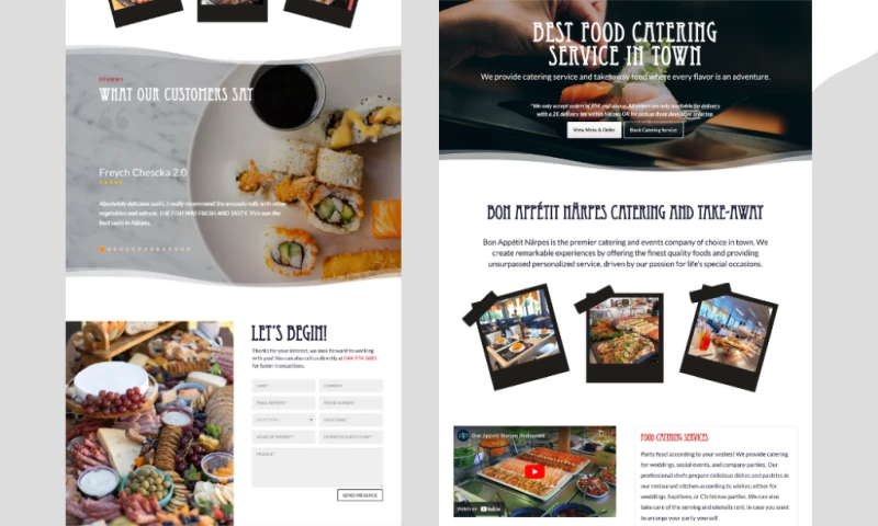 Design and Disrupt - 200% Increase in Leads and A 25% Increase in Orders for A Restaurant Website