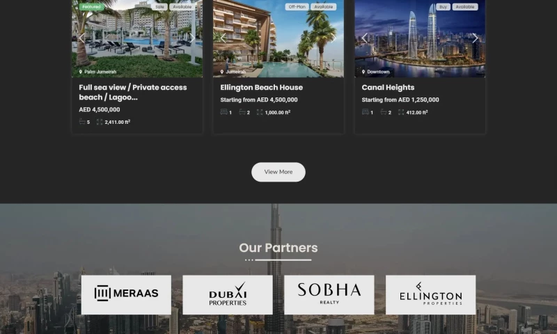 Browser Bees - Real estate website