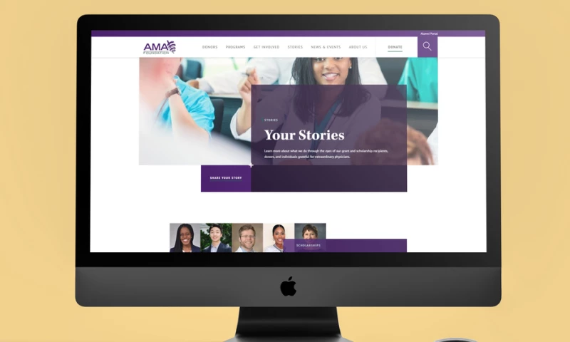 AMA FOUNDATION WORDPRESS WEBSITE DEVELOPMENT