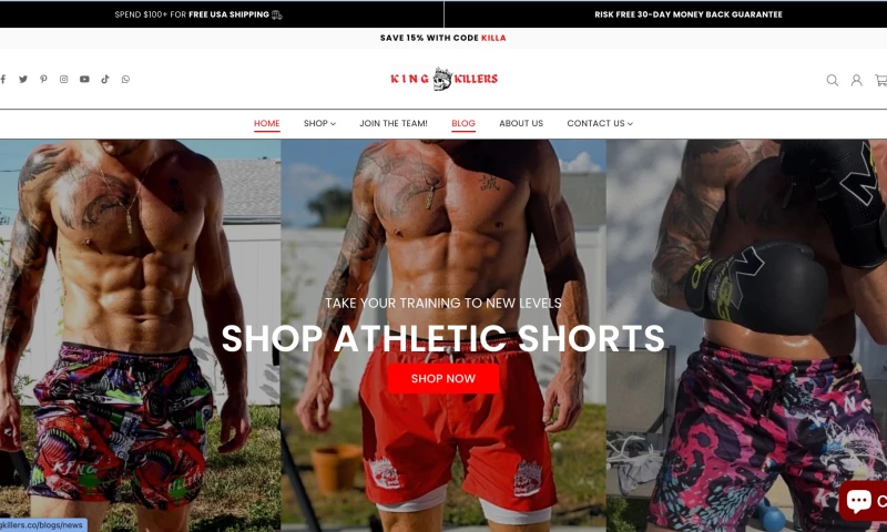 RYSE SEO - King Killers Apparel Website Design + SEO Management