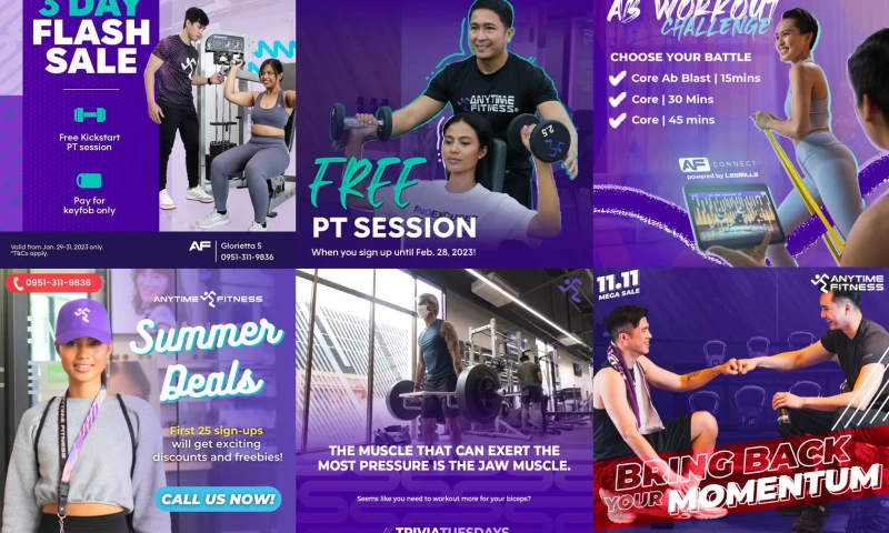 S & Y Digital Marketing - Anytime Fitness Philippines - Social Media Marketing