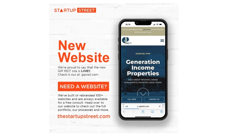 Startup Street - GIP REIT
