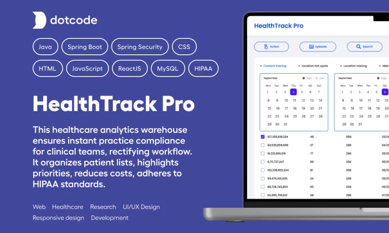 Healthcare Analytics & Scheduling System