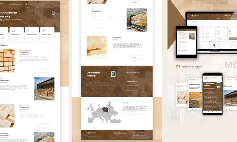 LikeIT - Корпоративный сайт международной компании Rankom