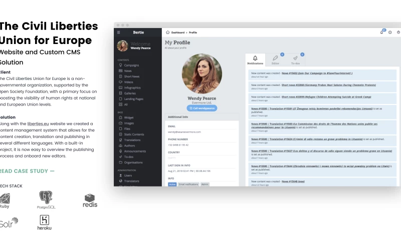 The Civil Liberties Union for Europe
