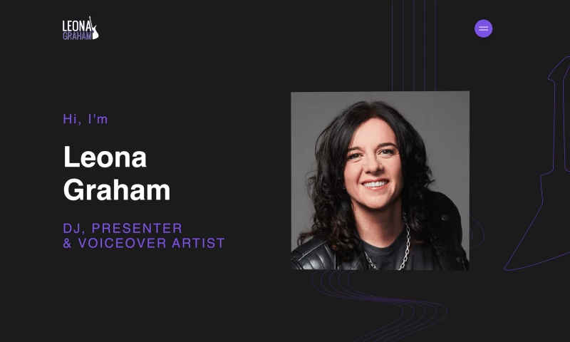 Rocking Tech - Leona Graham - Signature Website for Absolute Radio's Legendary Voice.