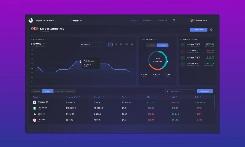Crypto Investment Planning Platform