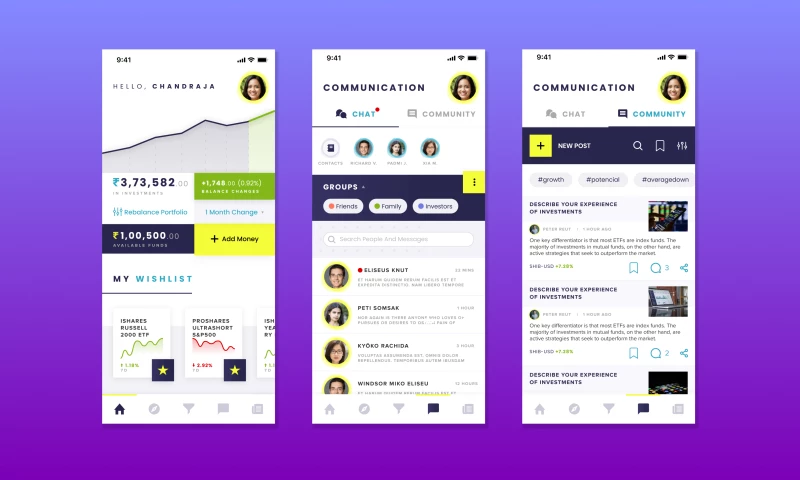LeverageUX Design House - ETF Trading & Investment AI Platform