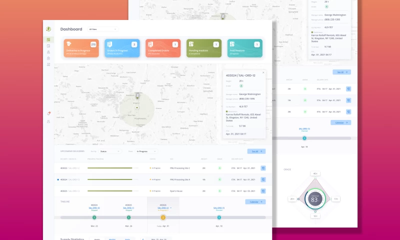 LeverageUX Design House - Waste-to-Energy & Logistics Platform