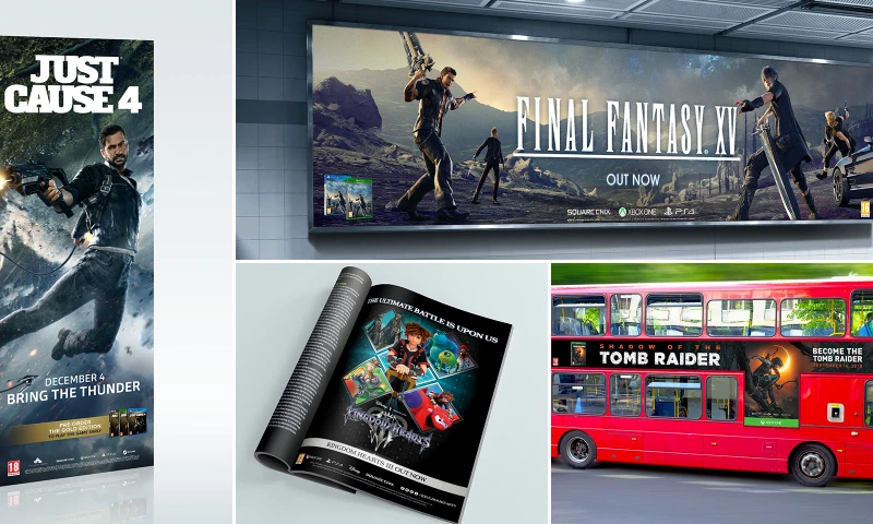 Relish Creative - Square Enix - Video Game Marketing