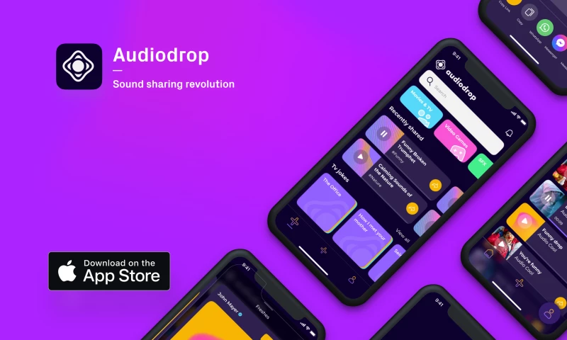 Aras Digital Products - Audiodrop | Sound Sharing Revolution