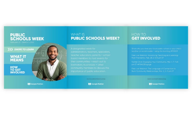 Georgia FirstGen Carousel Post