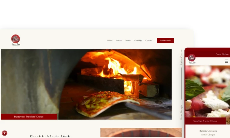 Italian Restaurant Website