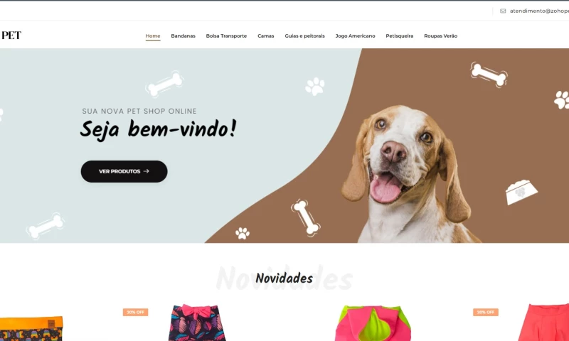 Agency Websites - ZohoPet