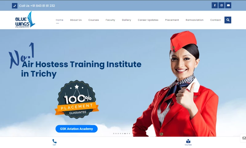 S2S Web Technology - Blue Wings Academy