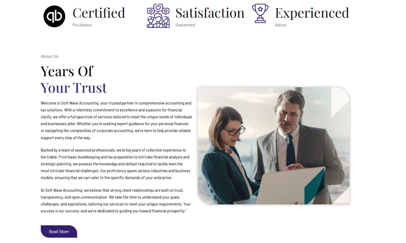 Futuristic Web Studios - Soft Wave Accounting