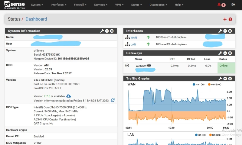 Ornyx Systems Technologies - pfSense Firewall Configurations for Oil & Gas