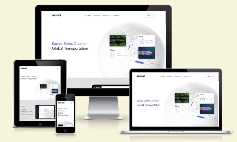 Nexxiot WordPress website