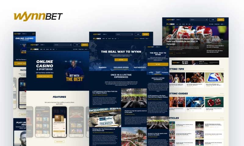 Web Development in Vue.js & Contentful- WynnBET
