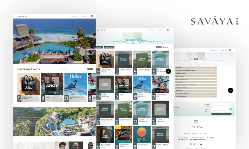Web design and Development - SAVAYA Group