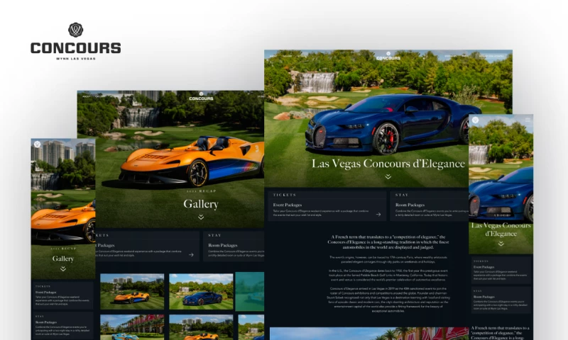 Design & Development - Las Vegas Concours