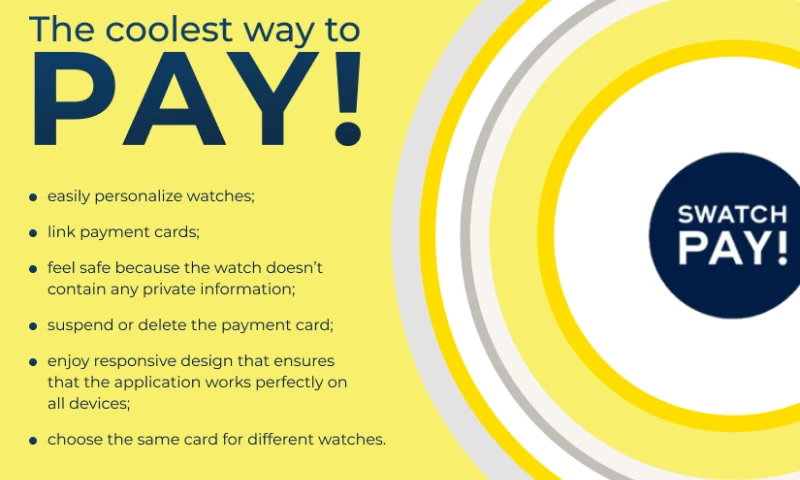 SwatchPAY! - perfect possibility to leave a purse home