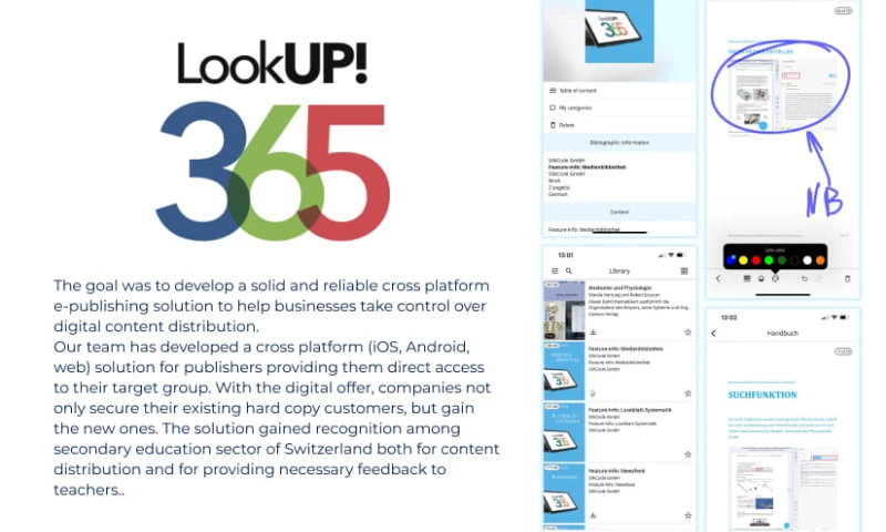 LookUP! - a turnkey e-publishing solution