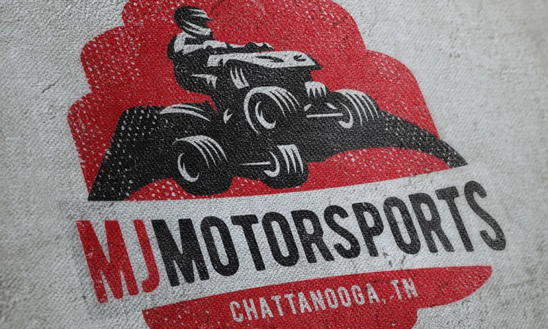 MJ Motorsports Logo Design