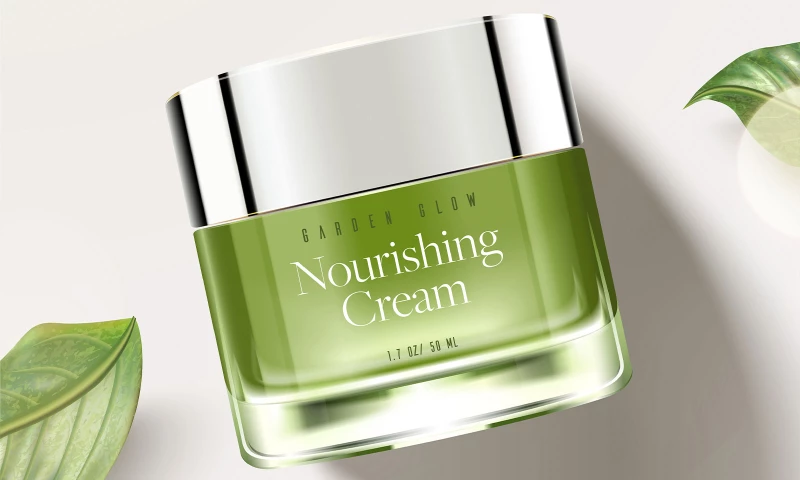 Designed.co - Garden Glow - Nourishing Cream Package Design