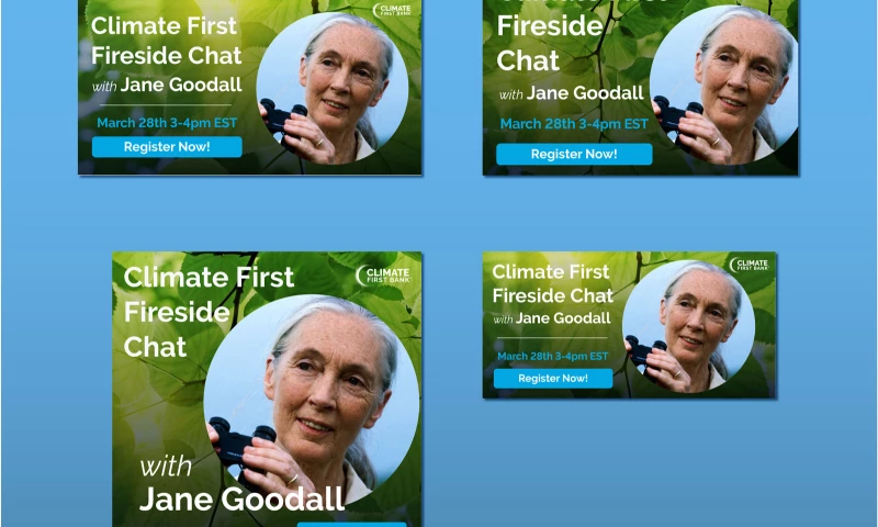 Designed.co - Climate First Bank - Webinar Social Media Design