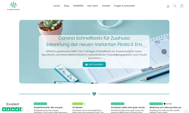 D.T. Medical Replatforming WooCommerce to Shopify