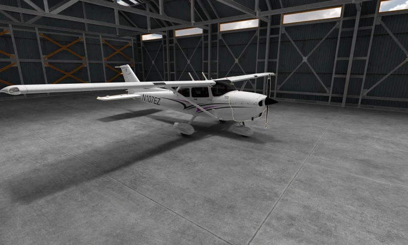 Visual UniVRs - Airplane VR tour for the pilot school