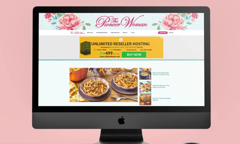 THE PIONEER WOMAN FOOD WEBSITE DEVELOPMENT