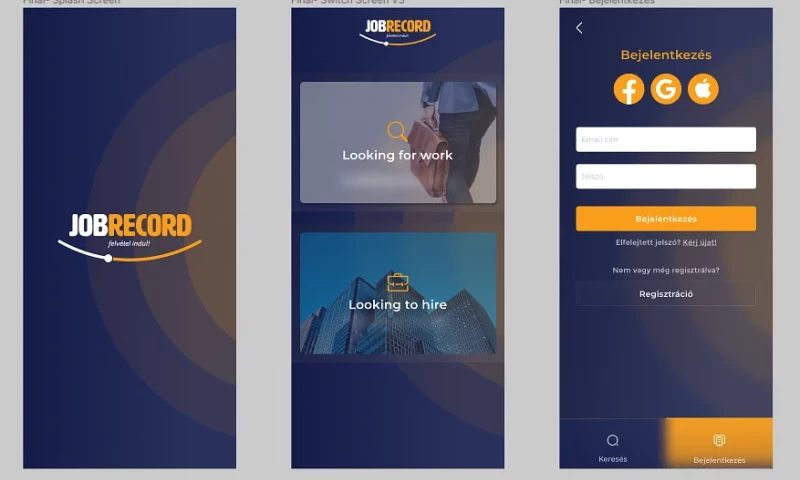 WebOrigo - Job search portal development for JobRecord